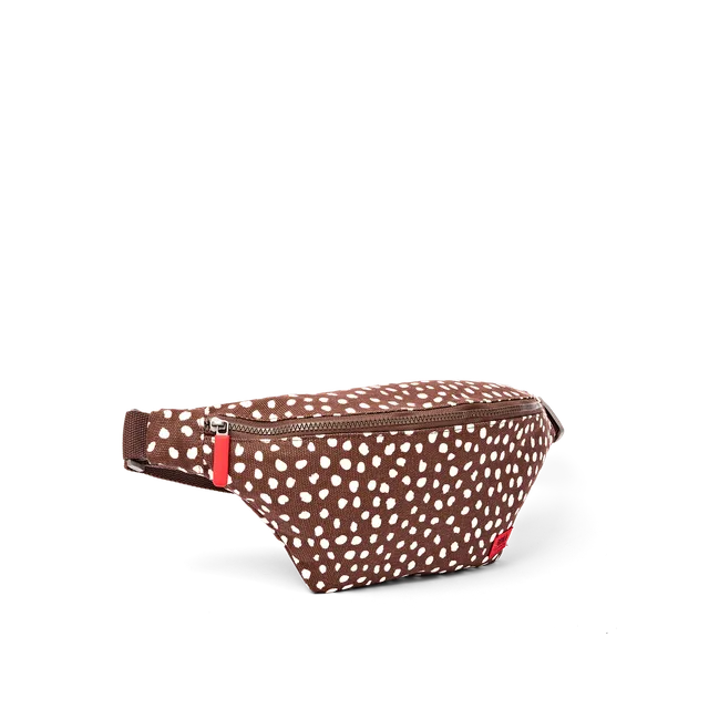 Roka London Mill Hill rumpetaske brown spot small 3,7L