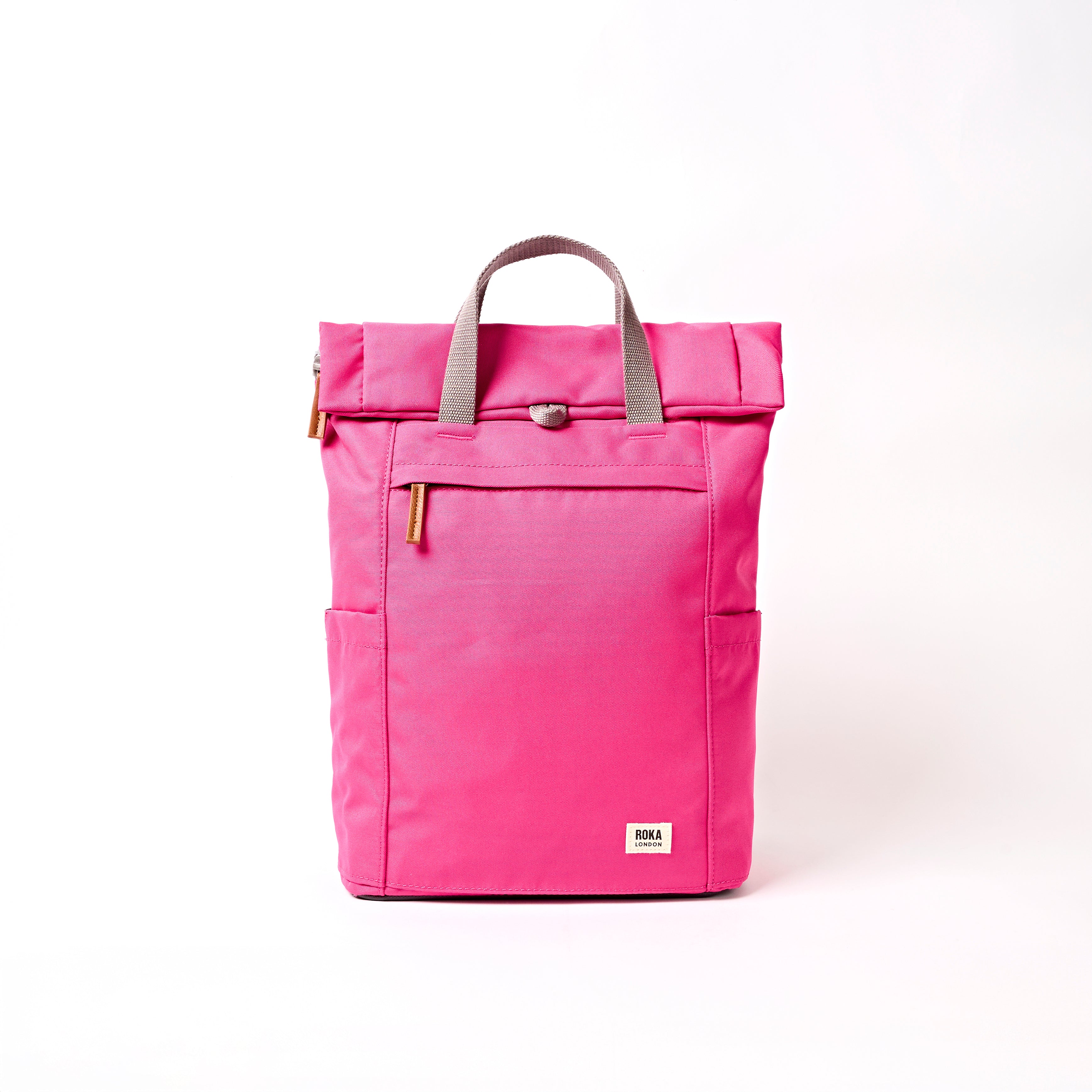 Roka London Finchley Backpack ryggsekk granita red vanntett