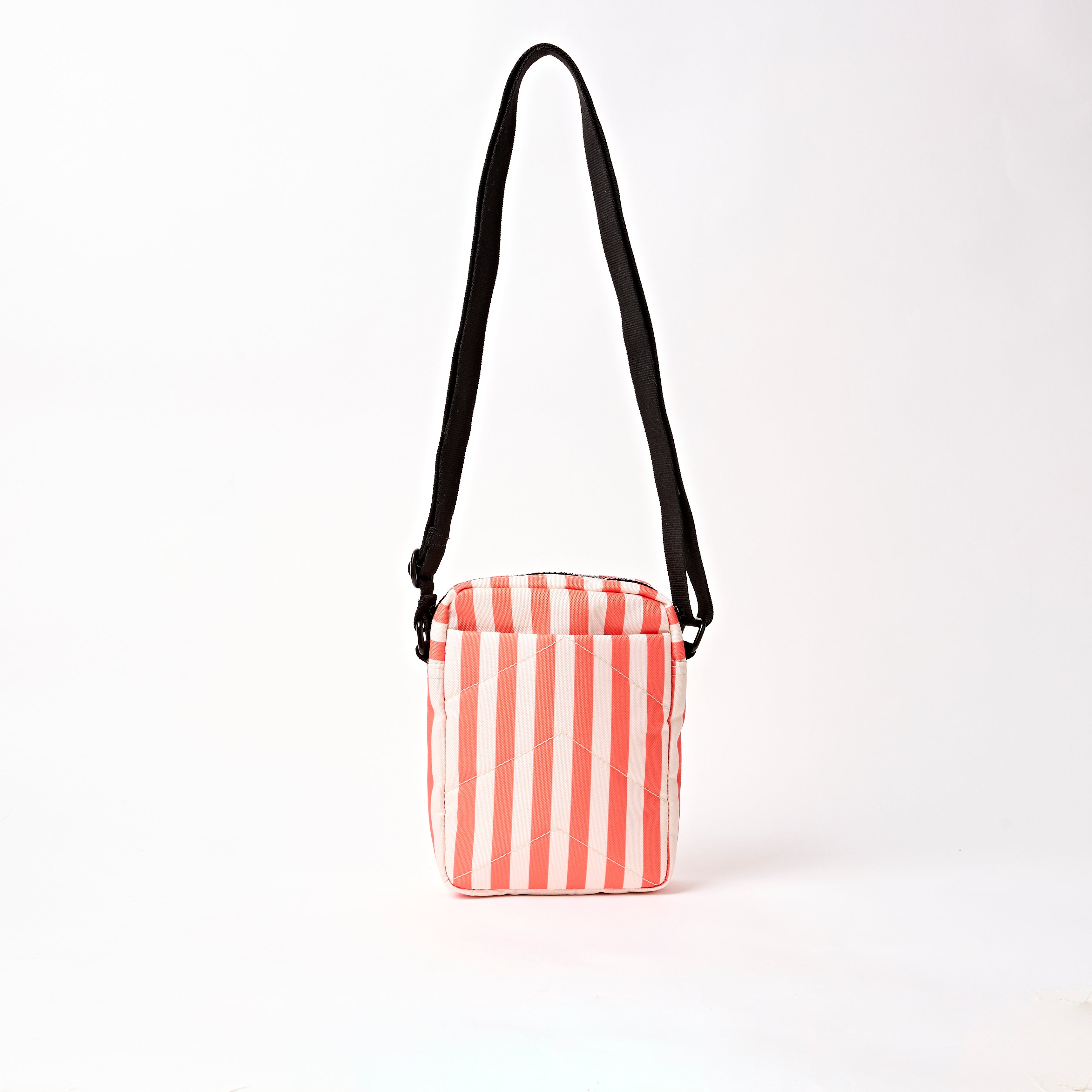 Roka London Bond mobilveske Small Coral Stripe vattert 1,5 liter
