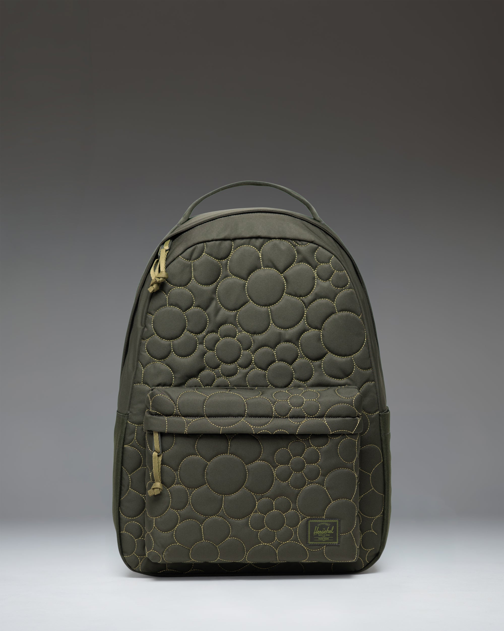 Herschel Classic XL ryggsekk quiltet svart blomst