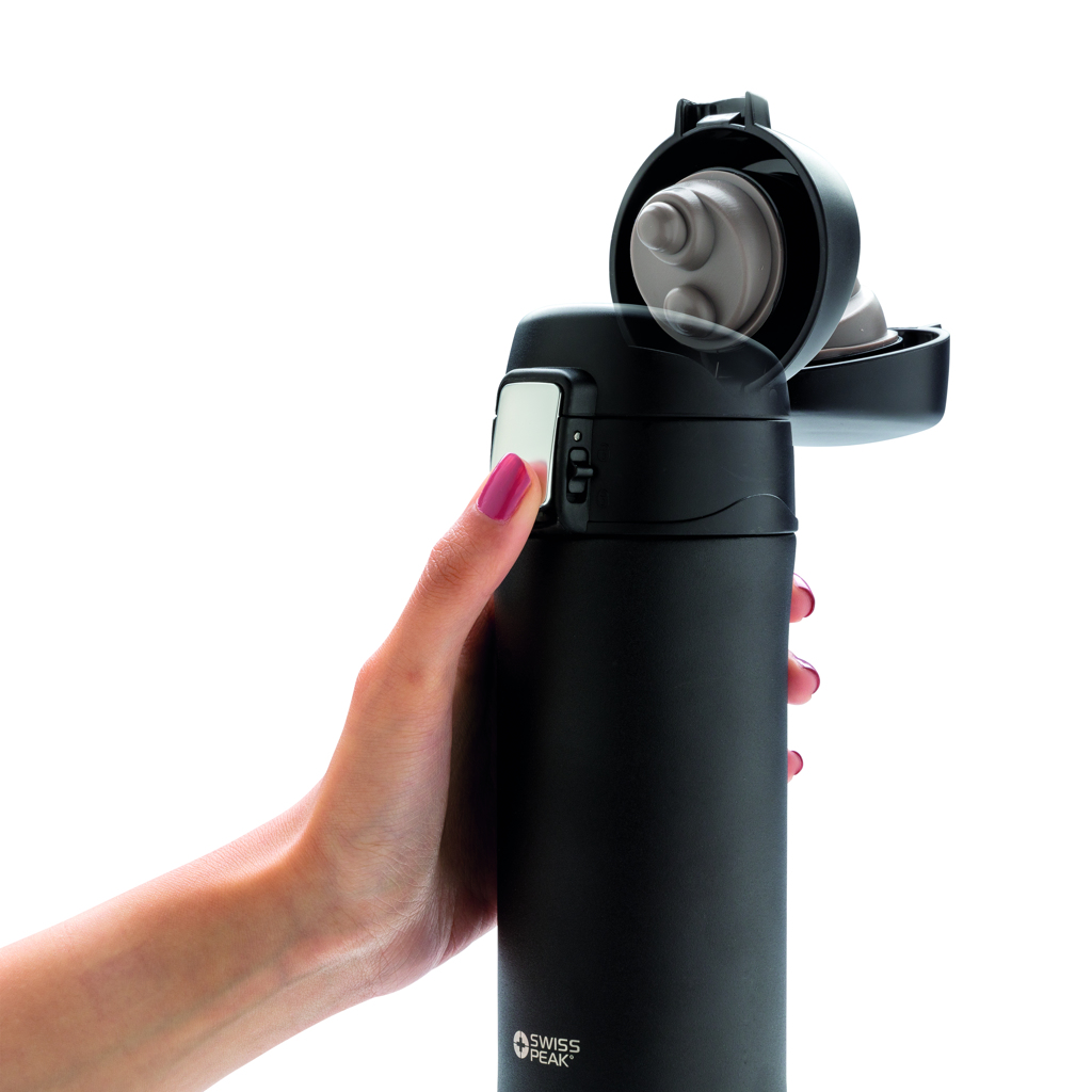Swiss Peak Elite termokopp 300 ml svart kobber