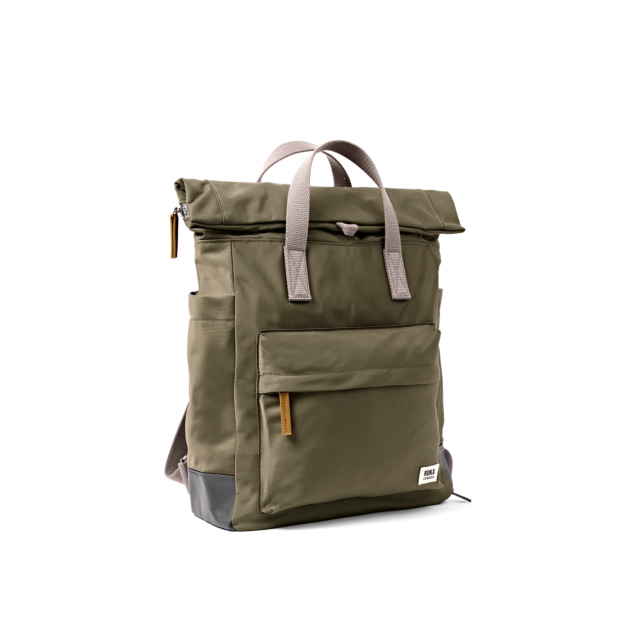 Roka London Bayswater ryggsekk army medium 14,6 L