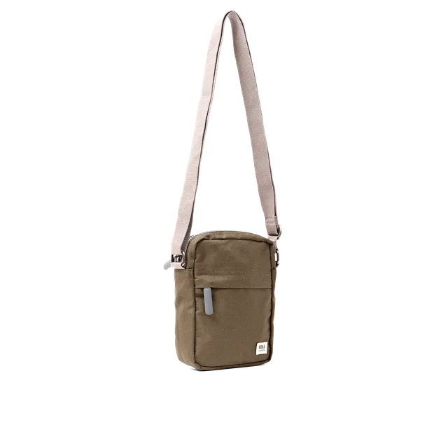 Roka London Bond Pocket crossbody-veske Small Sea Spray værbestandig