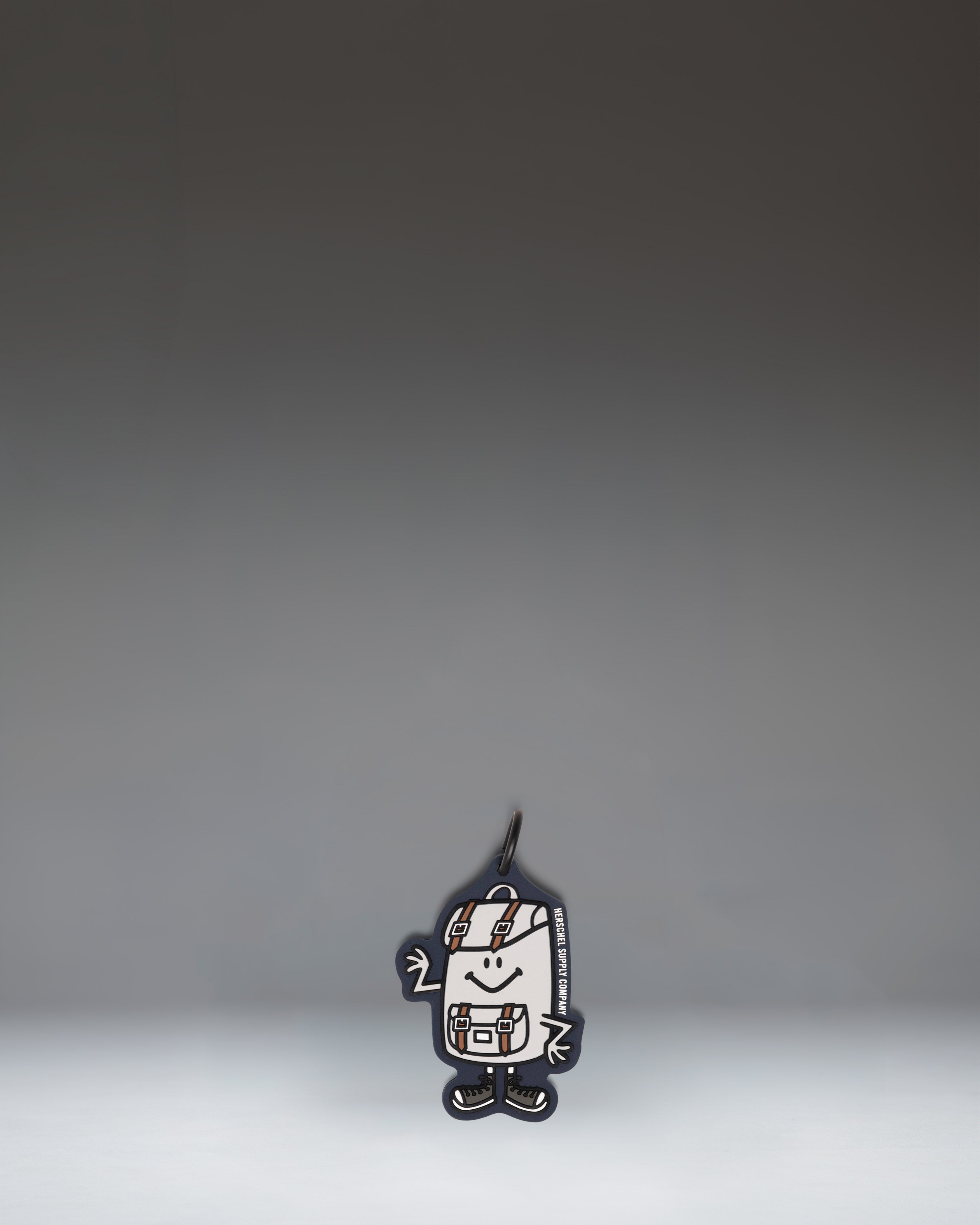 Herschel Sam bag charm anheng tango rød silikon