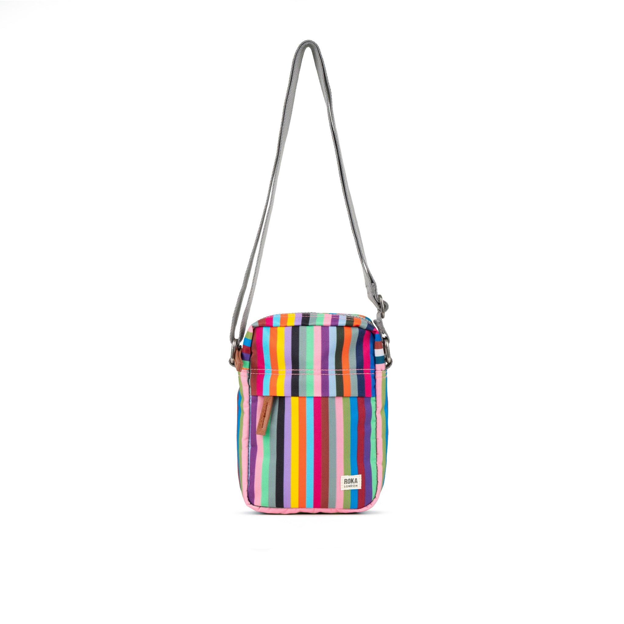 Roka London Bond Multi Stripe belteveske small 1,5 l