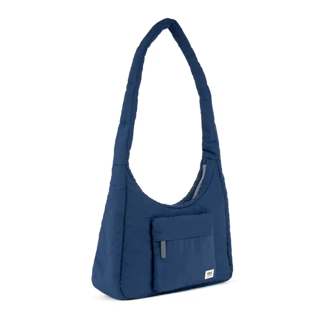 Roka London Belsize crossbody 14,7 liter Midnight puffy