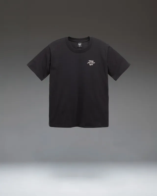 Herschel Postcard Tee t-skjorte dame svart bomull