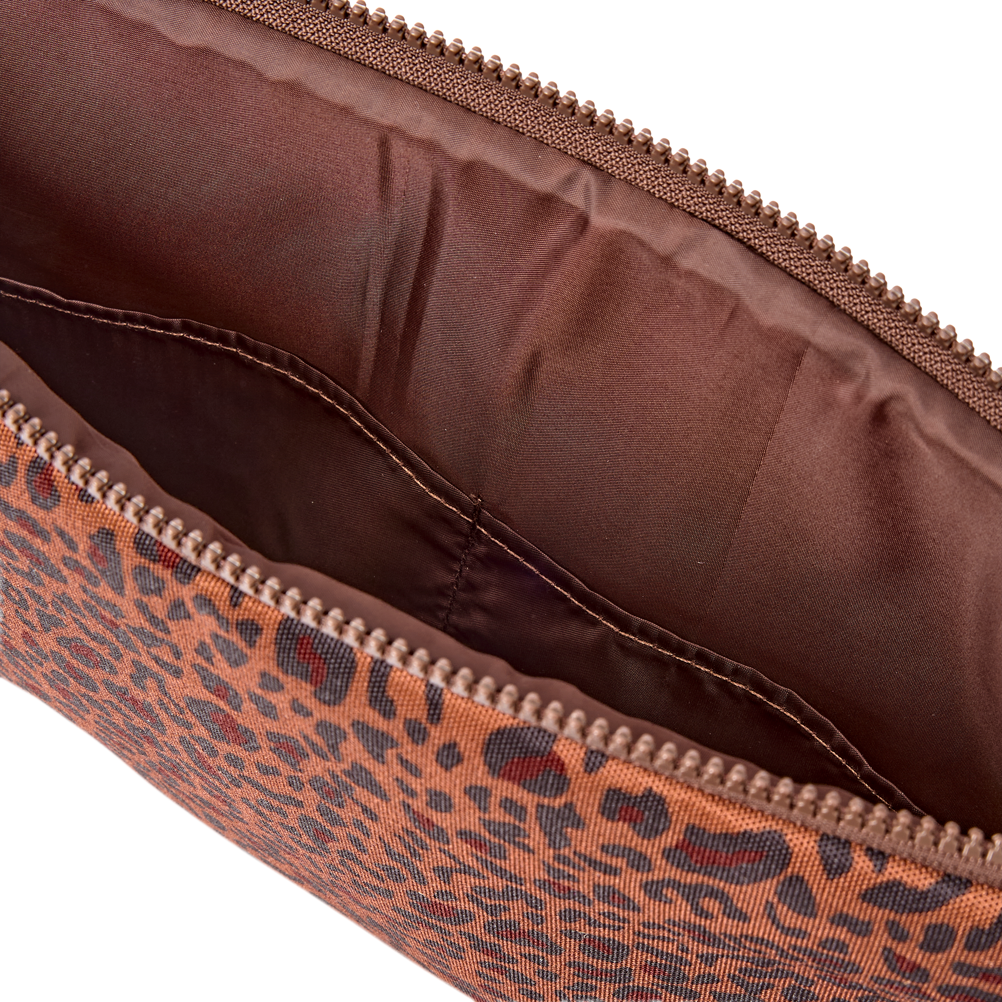 Roka London Brick Lane laptopmappe Mini Leopard 14" 2,2 liter