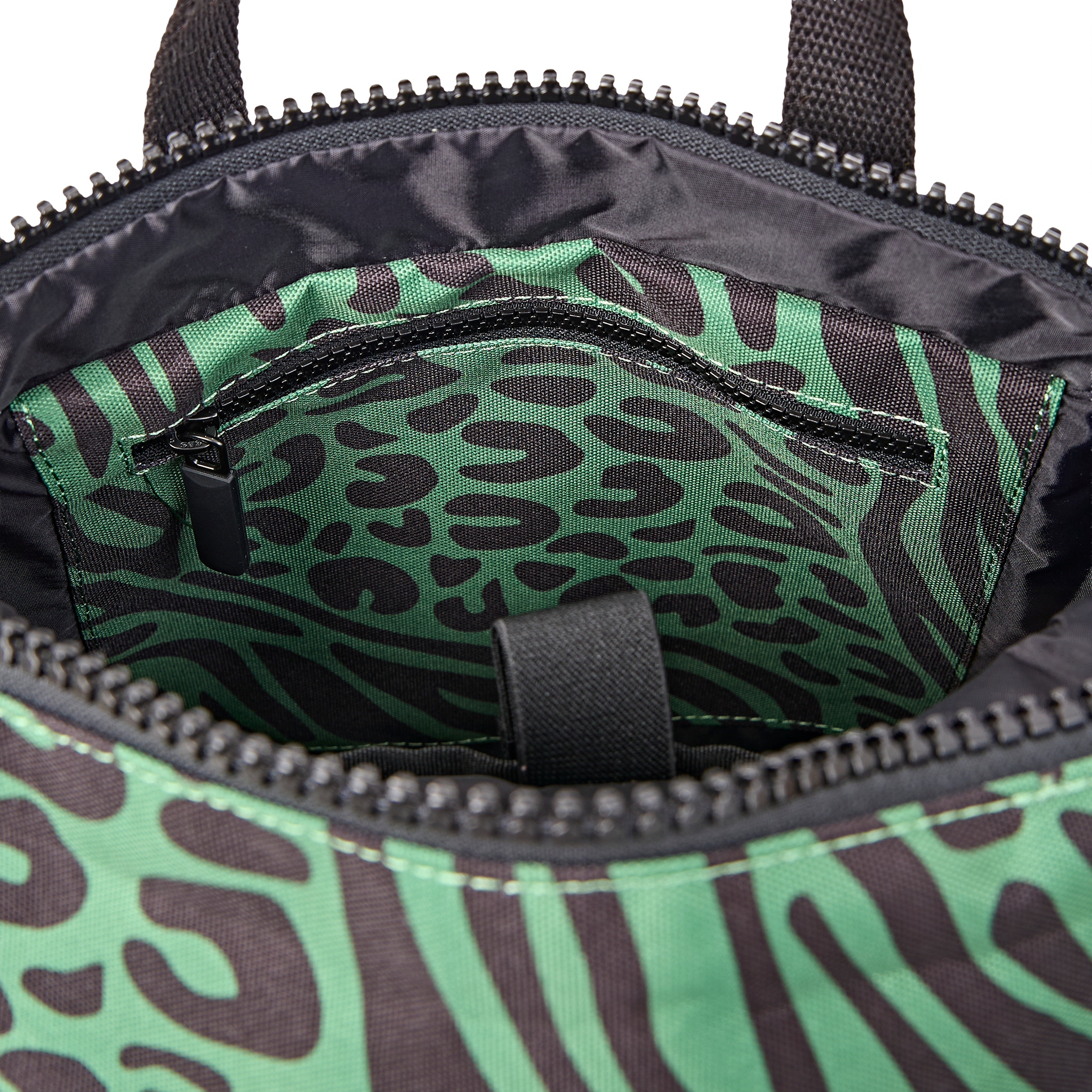 Roka London Canfield Roll Top ryggsekk dyremønster 16,4 liter