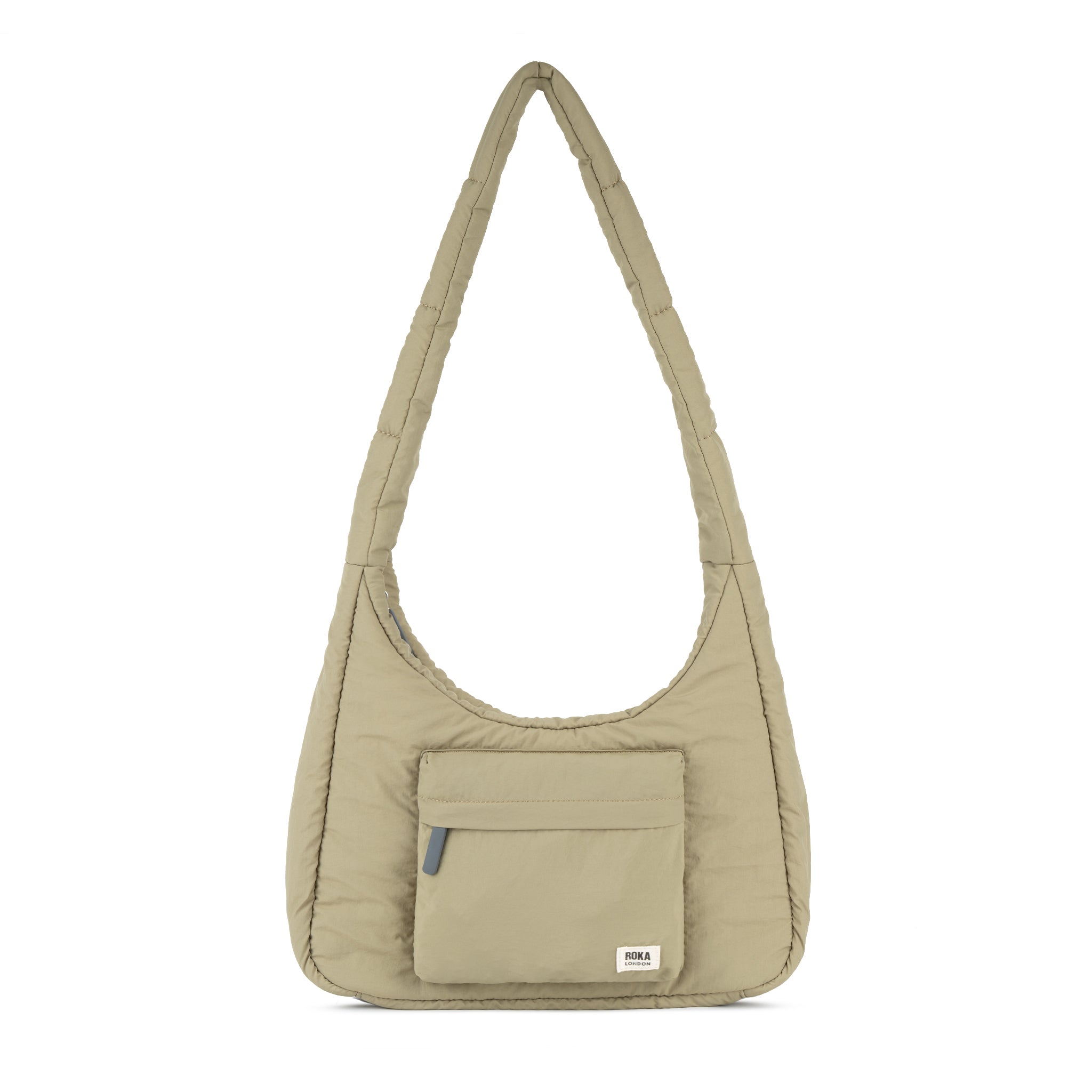 Roka London Belsize crossbody taupe medium 14,7 l vanntett