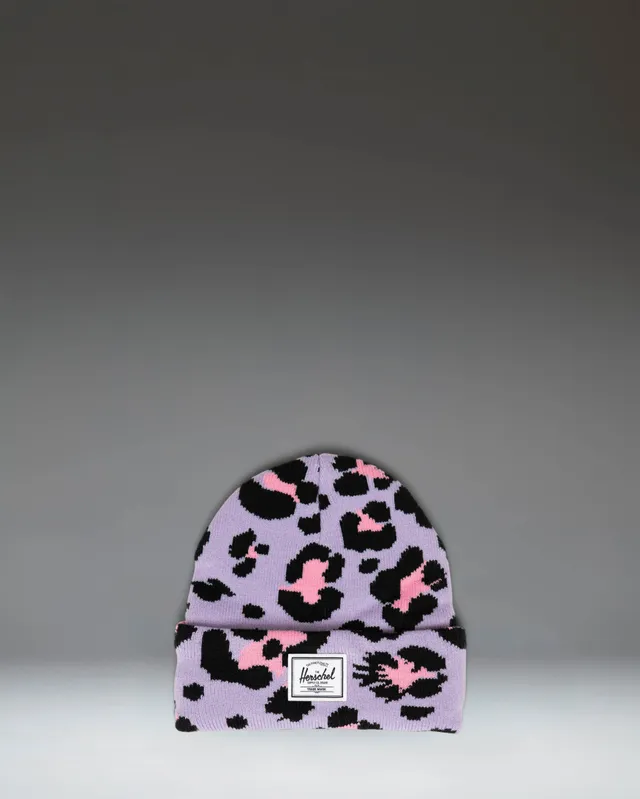 Herschel Elmer Kids lue barn scribble leopard rosa