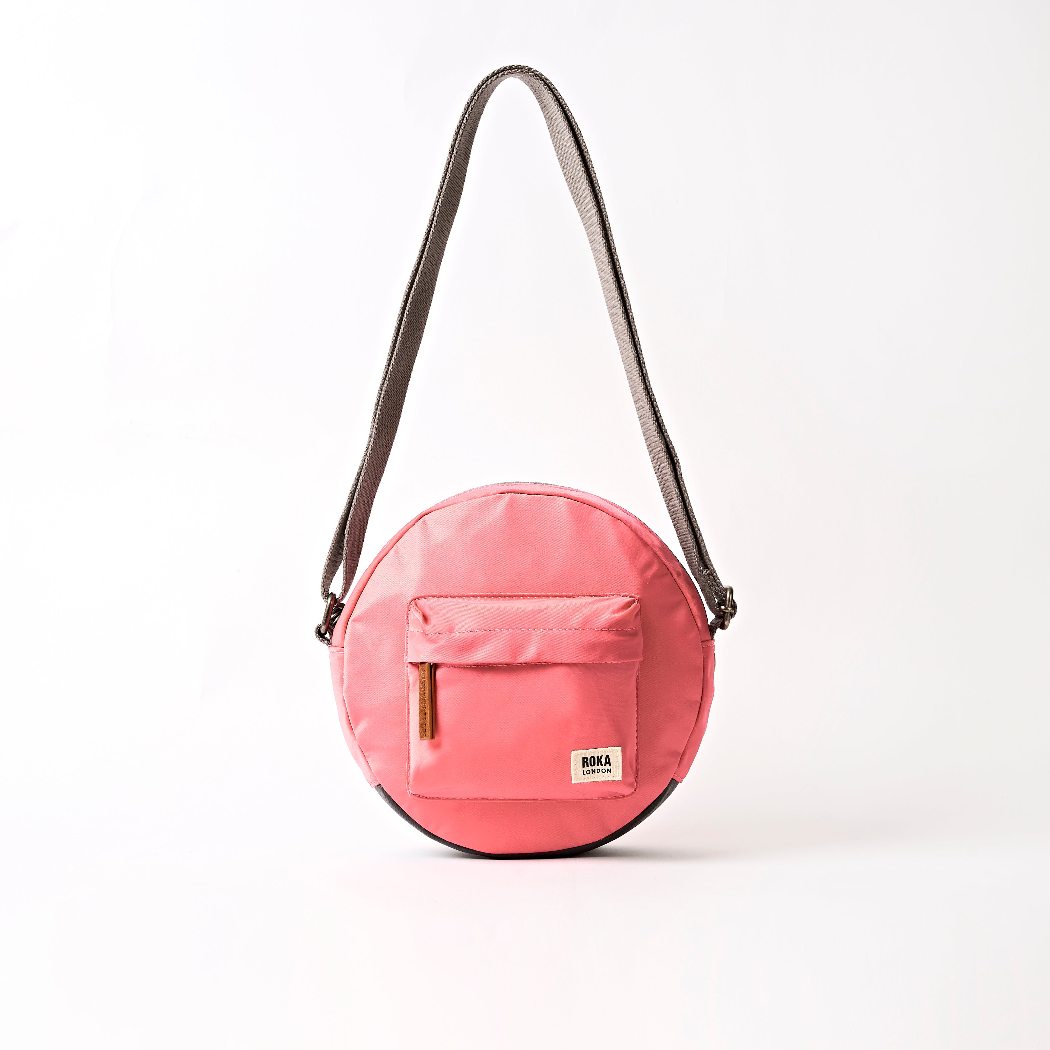Roka London Paddington Small rund veske pink lemonade