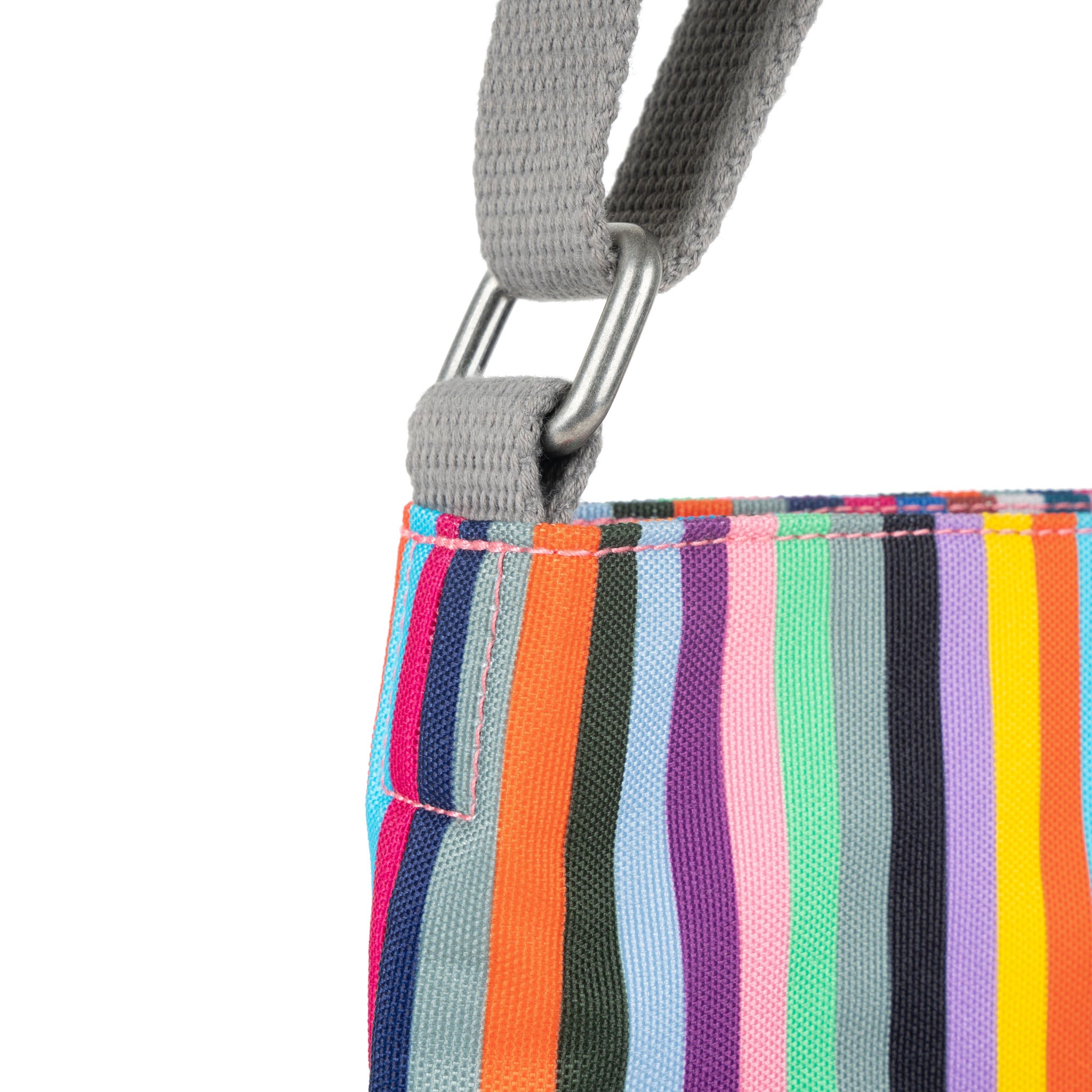 Roka London Kennington skulderveske Multi Stripe Medium 2,7 liter