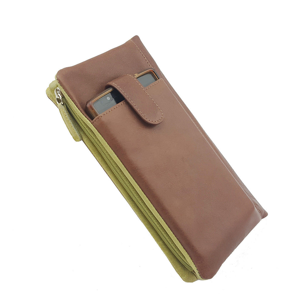 Shugon Leather lommebok svart skinn dame