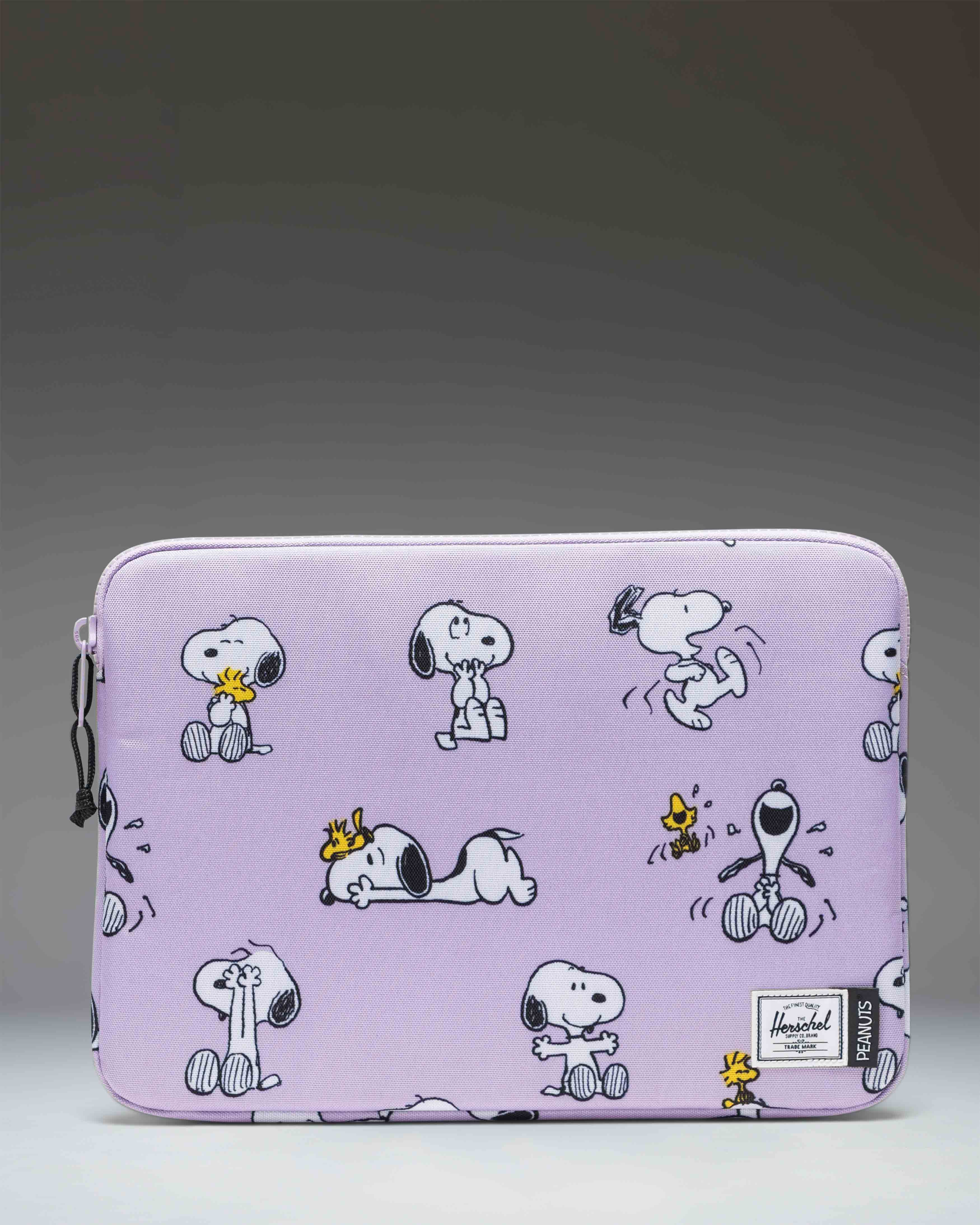 Herschel Anchor 14" laptopsleeve Snoopy Black polstret