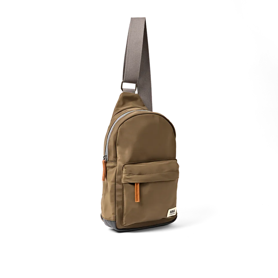 Roka London Willesden skulderveske Army Large 5 liter
