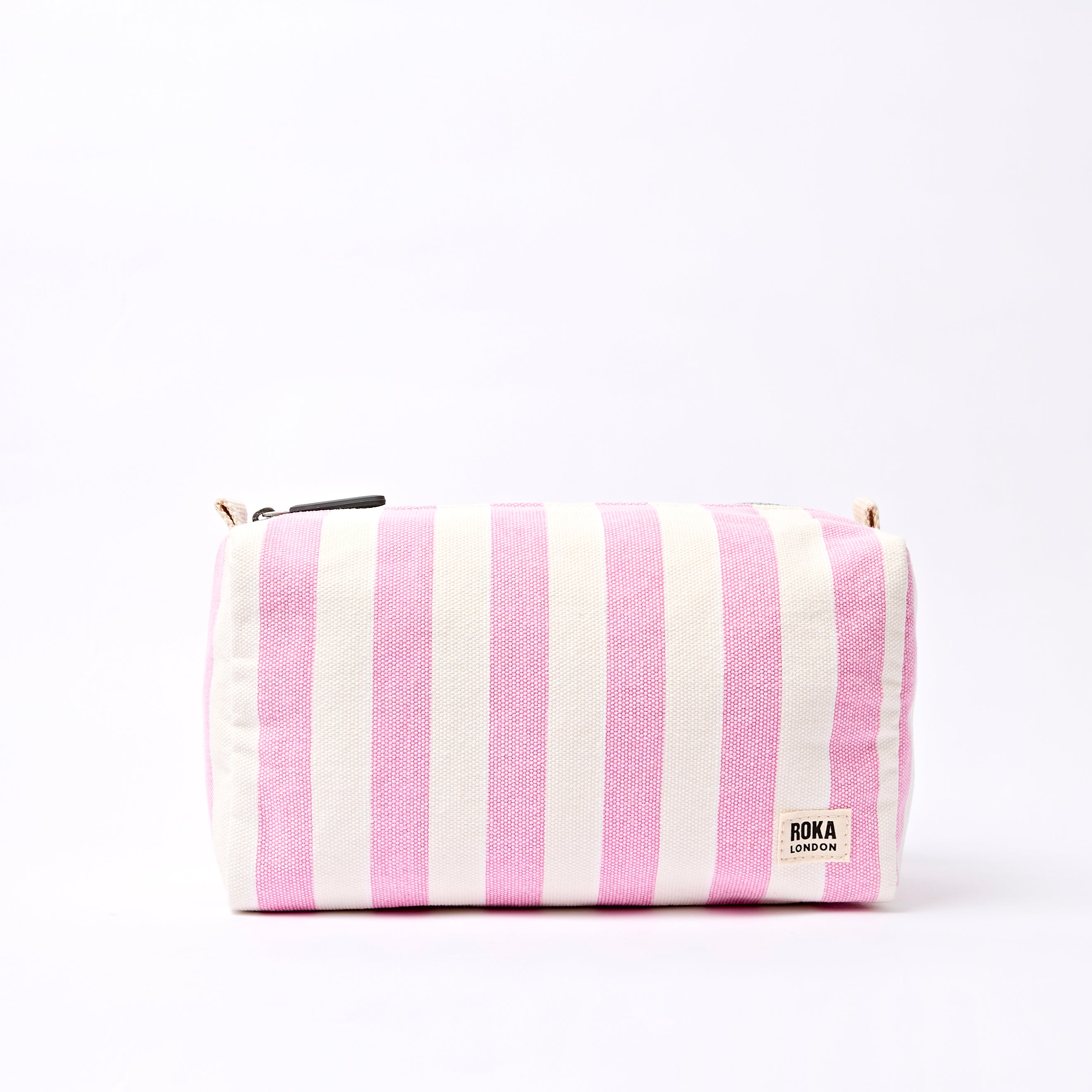 Roka London Maygrove Sherbet Stripe toalettmappe small 4,8 l