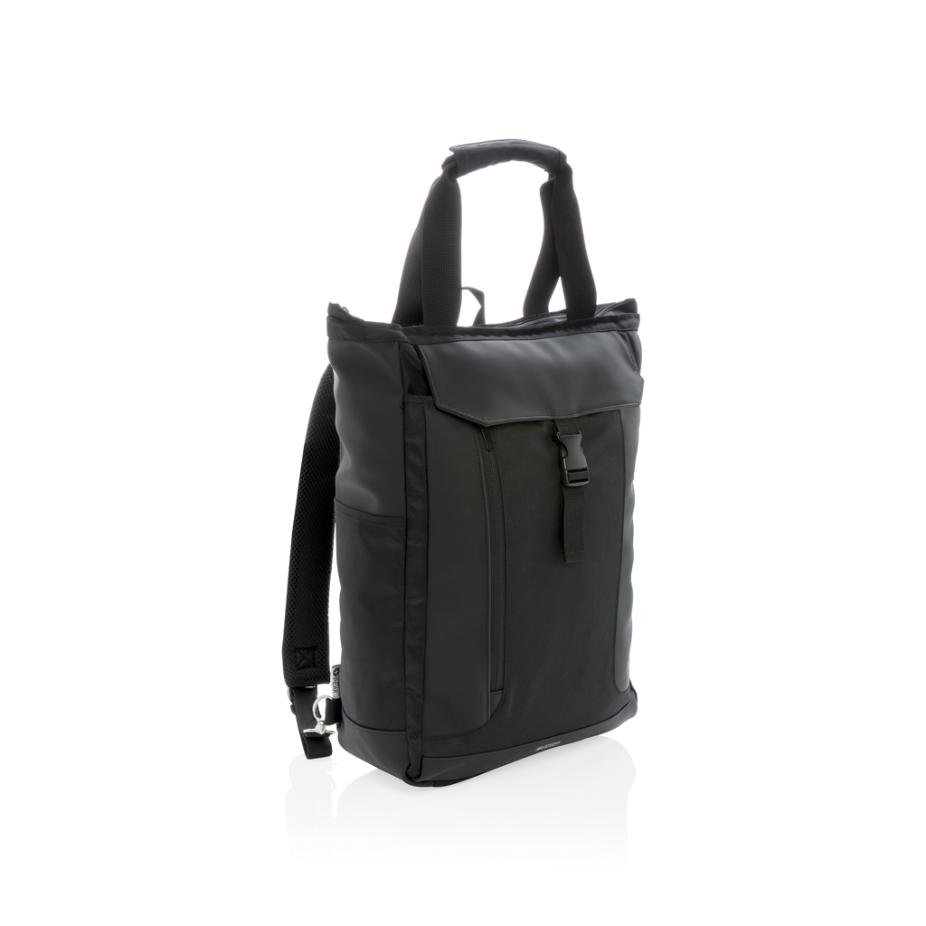 Swiss Peak RFID 15,6" totebag svart PC-veske