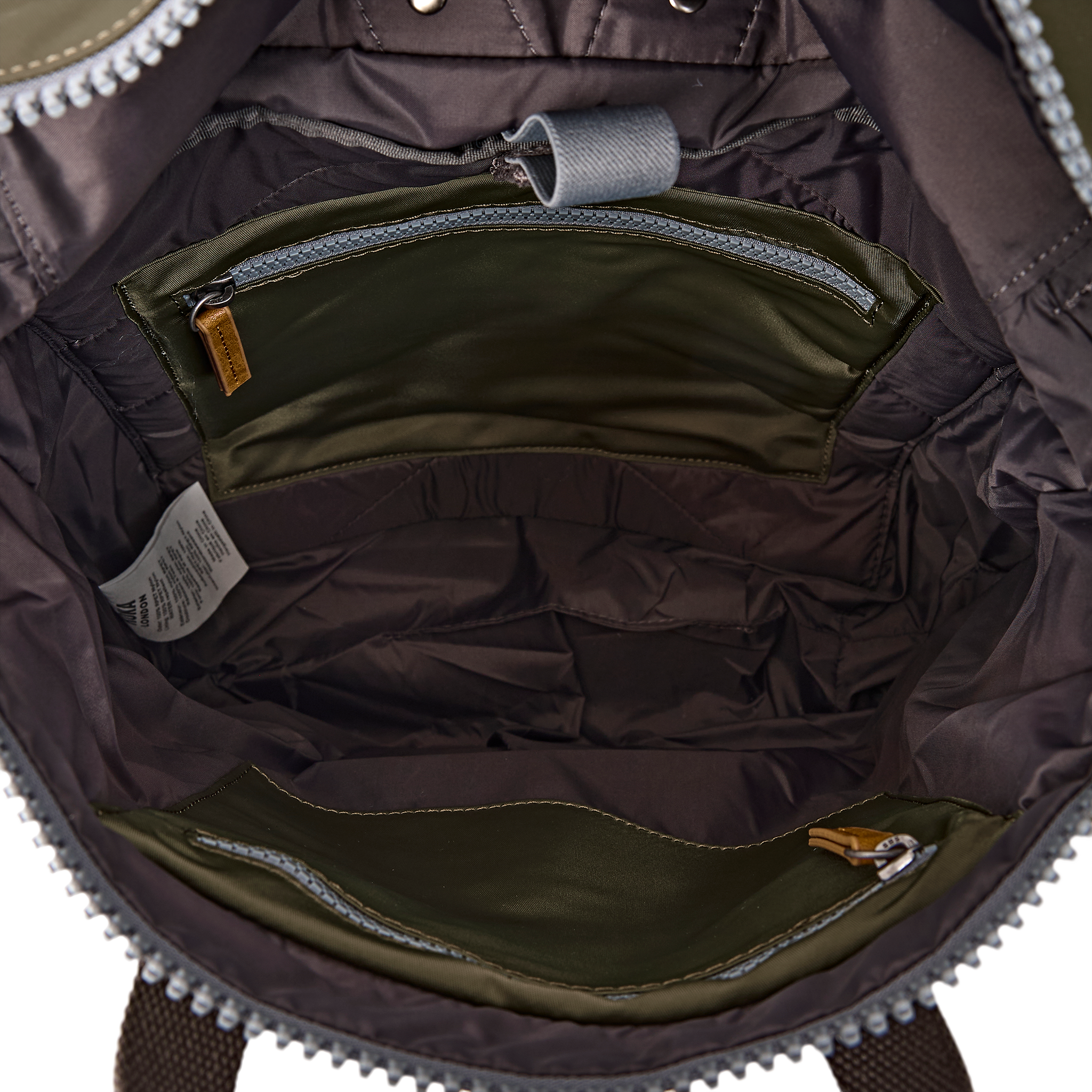 Roka London Bayswater ryggsekk army medium 14,6 L