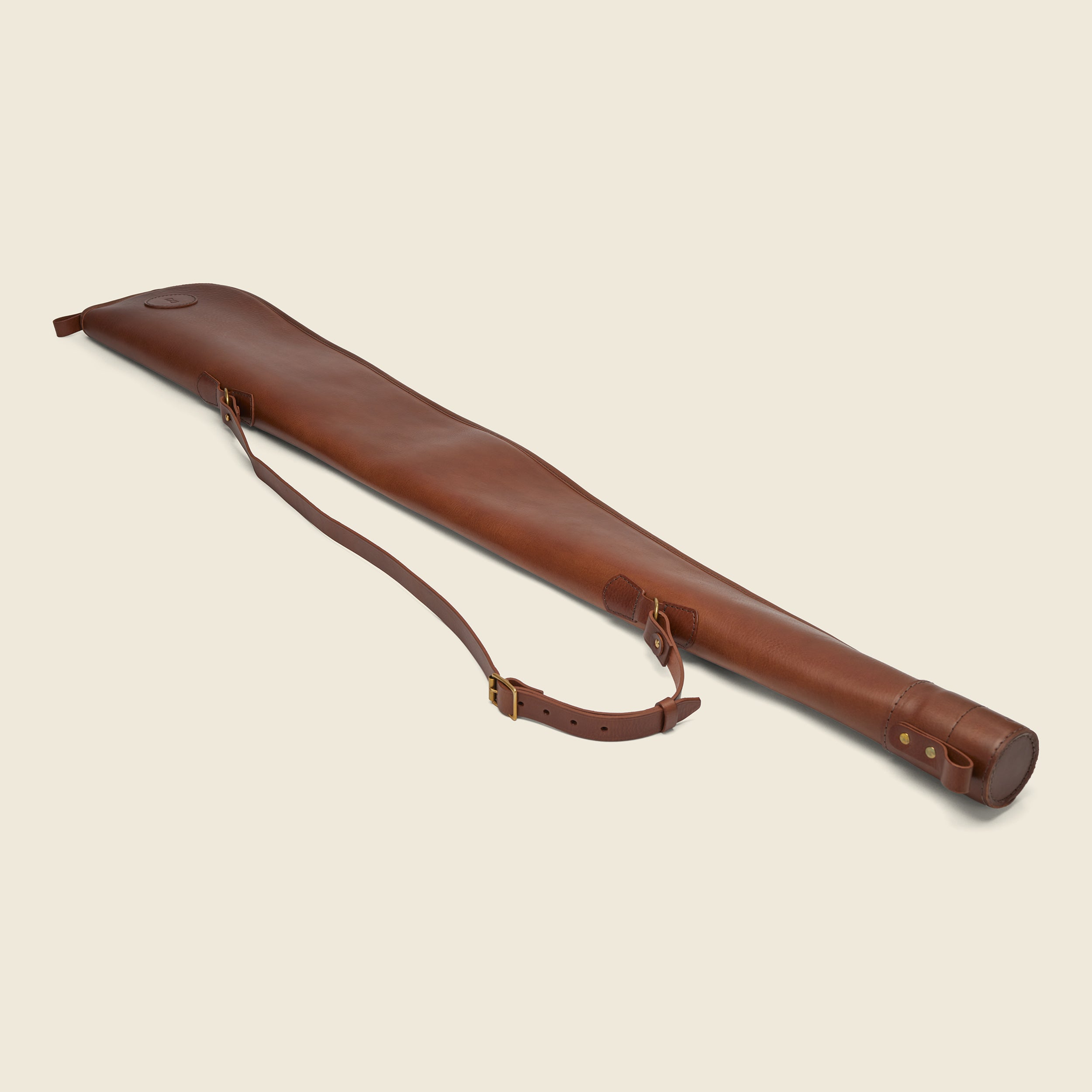 Chapman Mid Leather Gun Slip våpenfutteral 48" lær