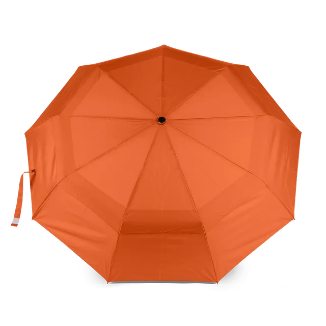 Roka London Waterloo paraply Medium brent oransje