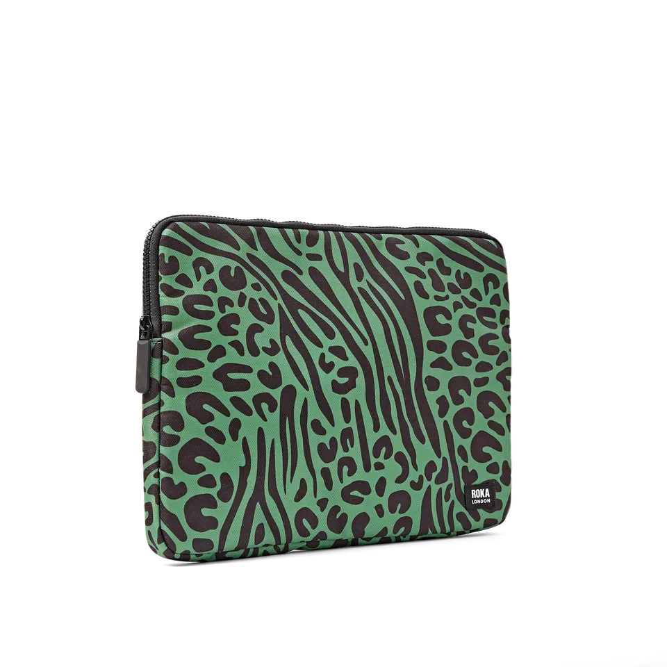 Roka London Brick Lane PC-futteral Mixed Animal 14" 2,2L