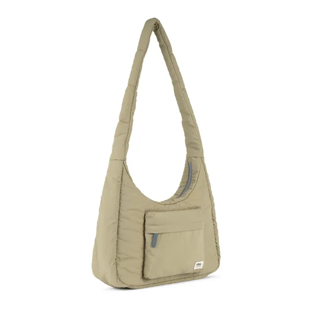Roka London Belsize crossbody taupe medium 14,7 l vanntett