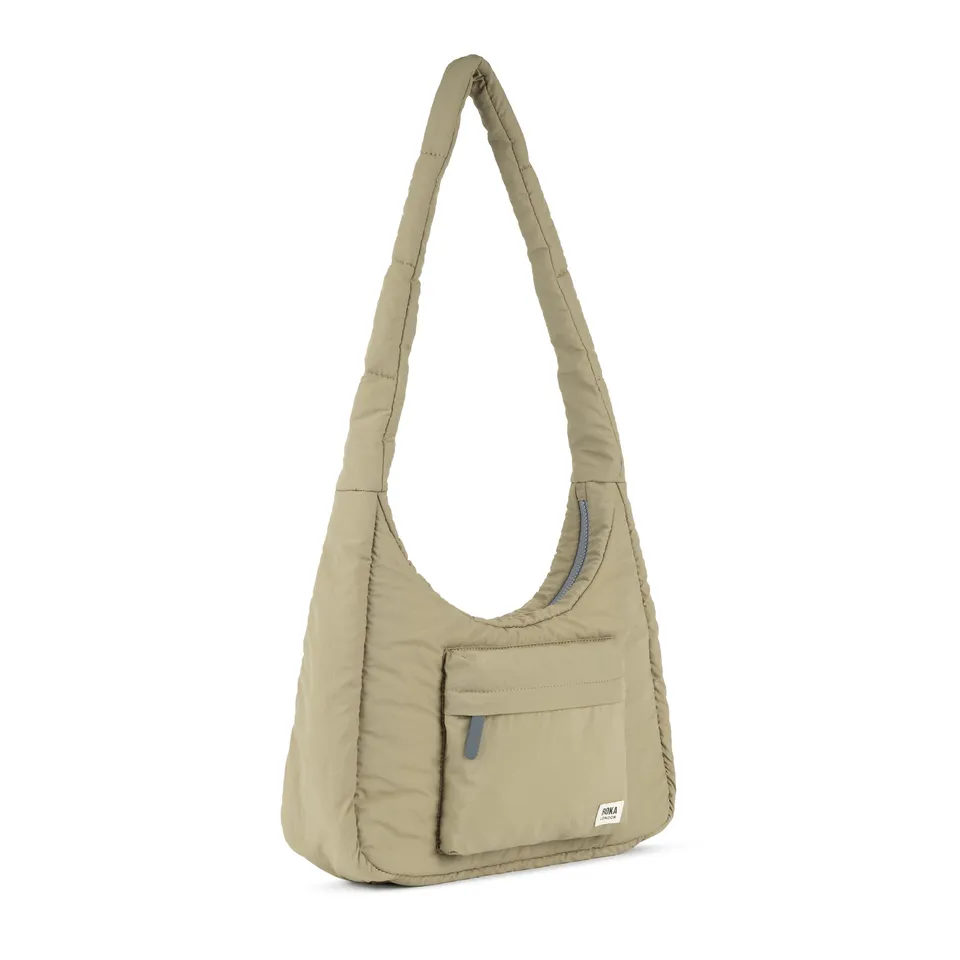 Roka London Belsize crossbody taupe medium 14,7 l vanntett