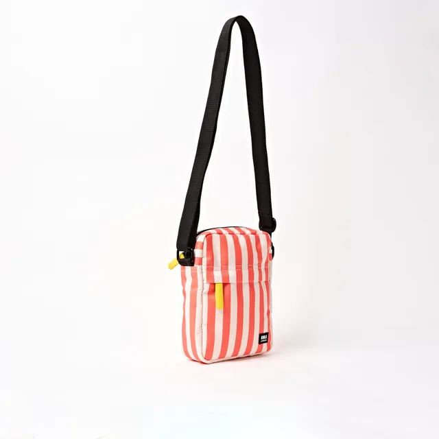 Roka London Bond mobilveske Small Coral Stripe vattert 1,5 liter