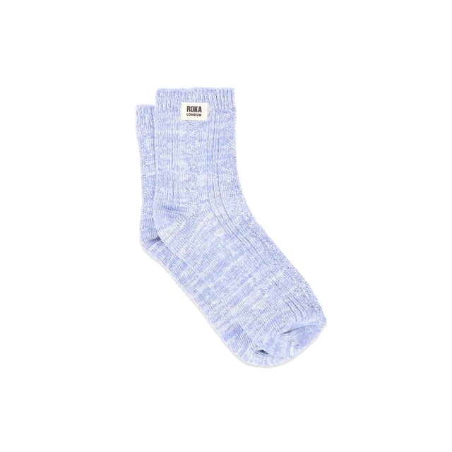 Roka London Wallace sokker Thistle 36-42 økologisk bomull