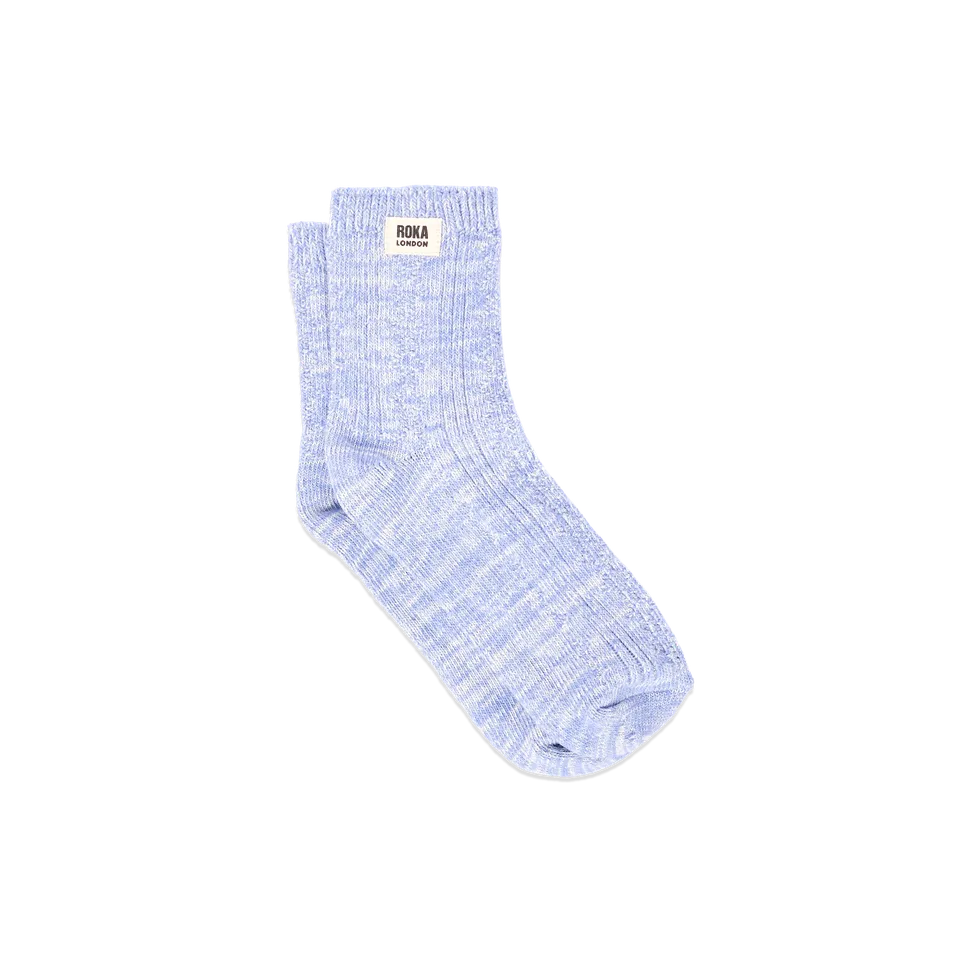 Roka London Wallace sokker Thistle 36-42 økologisk bomull