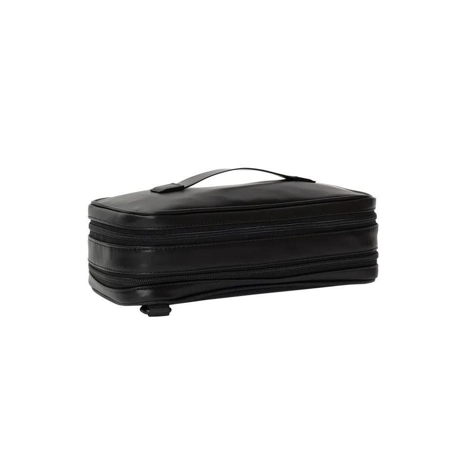 KIWEE Sandwich ryggsekk svart 15L utvidbar laptop