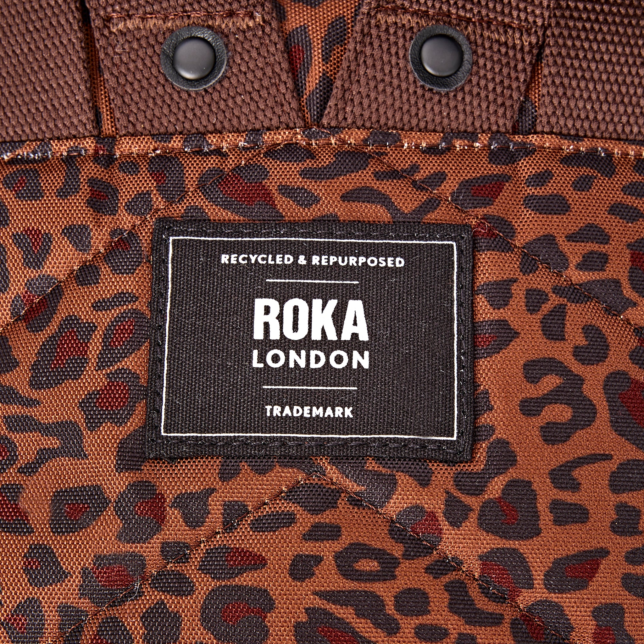 Roka London Bantry ryggsekk small 7,4 liter leopard værbestandig