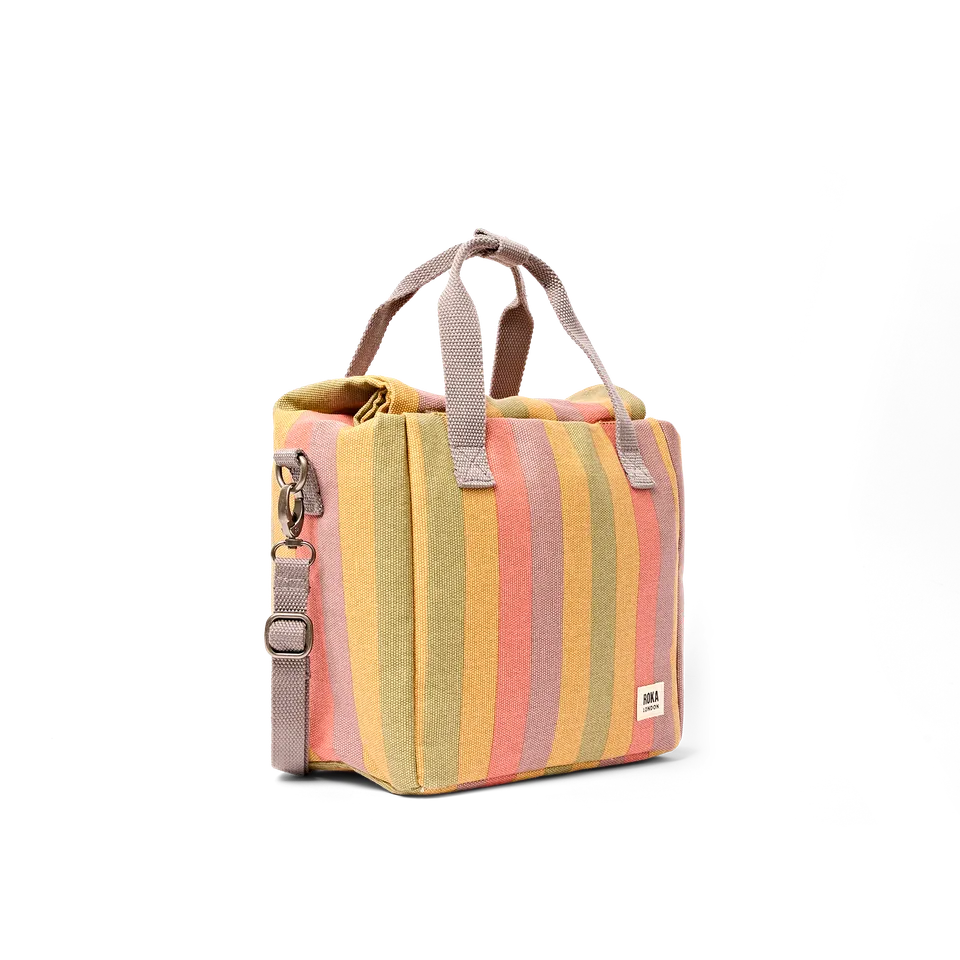 Roka London Hampstead lunsjveske One Size Faded Multi Stripe