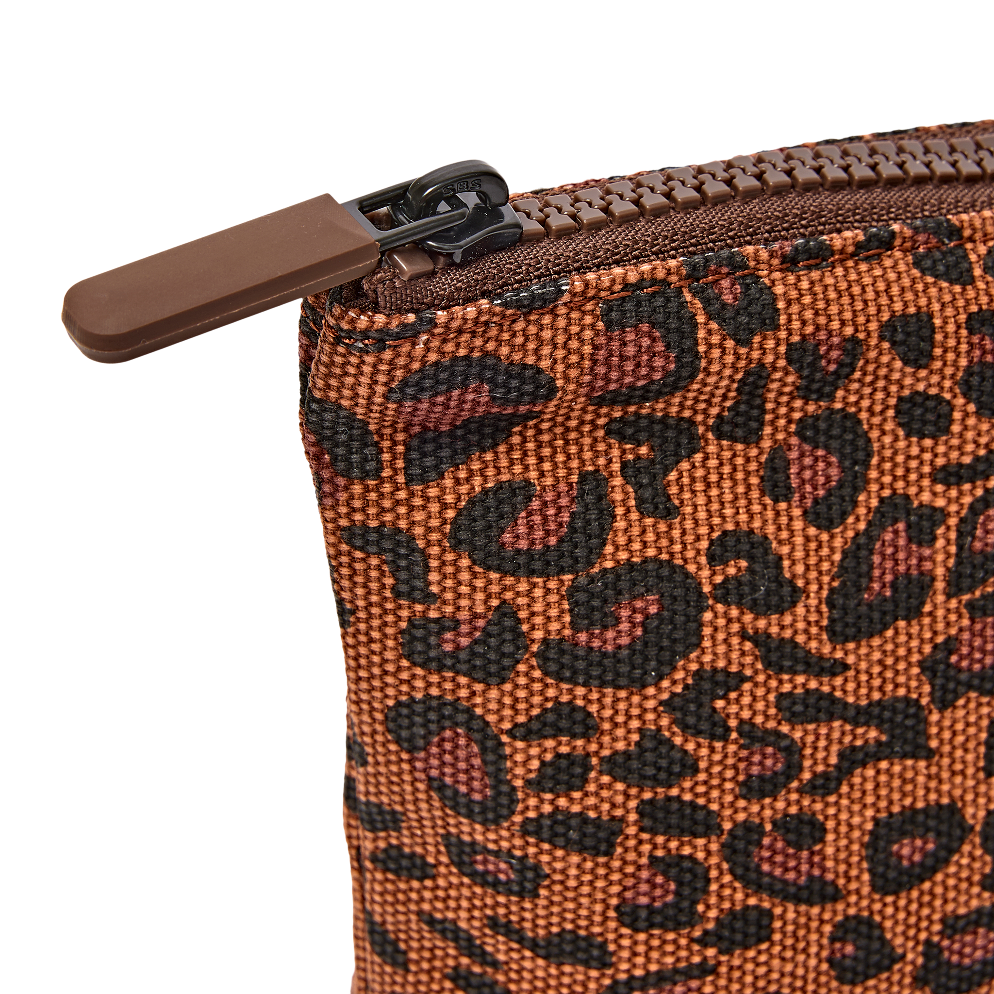 Roka London Maida Vale pouch Leopard Mini bomull 2,2L