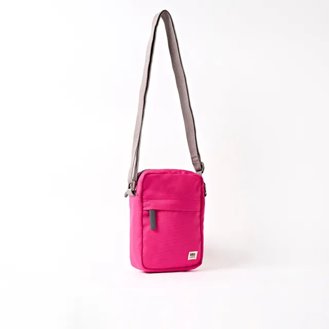Roka London Bond Pocket skulderveske Granita Red Small 1,5L