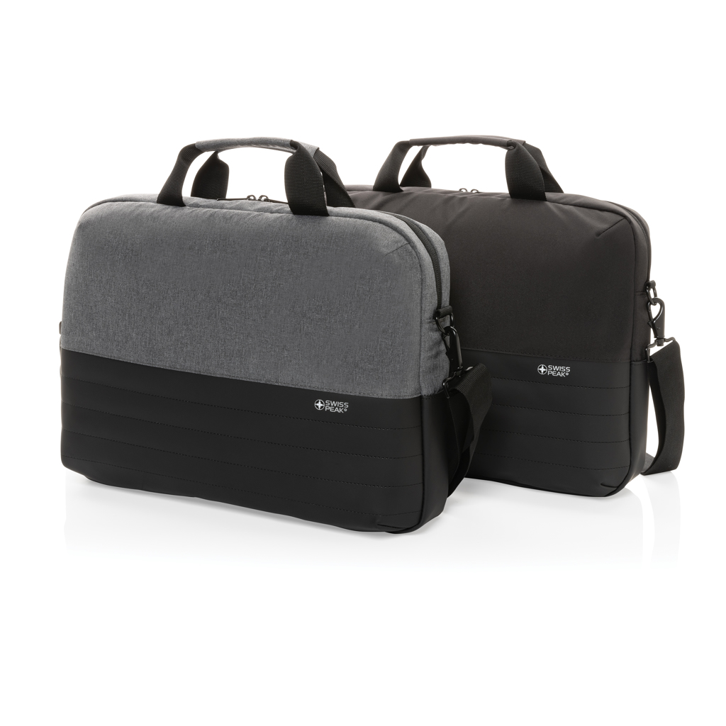 Swiss Peak AWARE 15.6" laptopveske grå – RFID