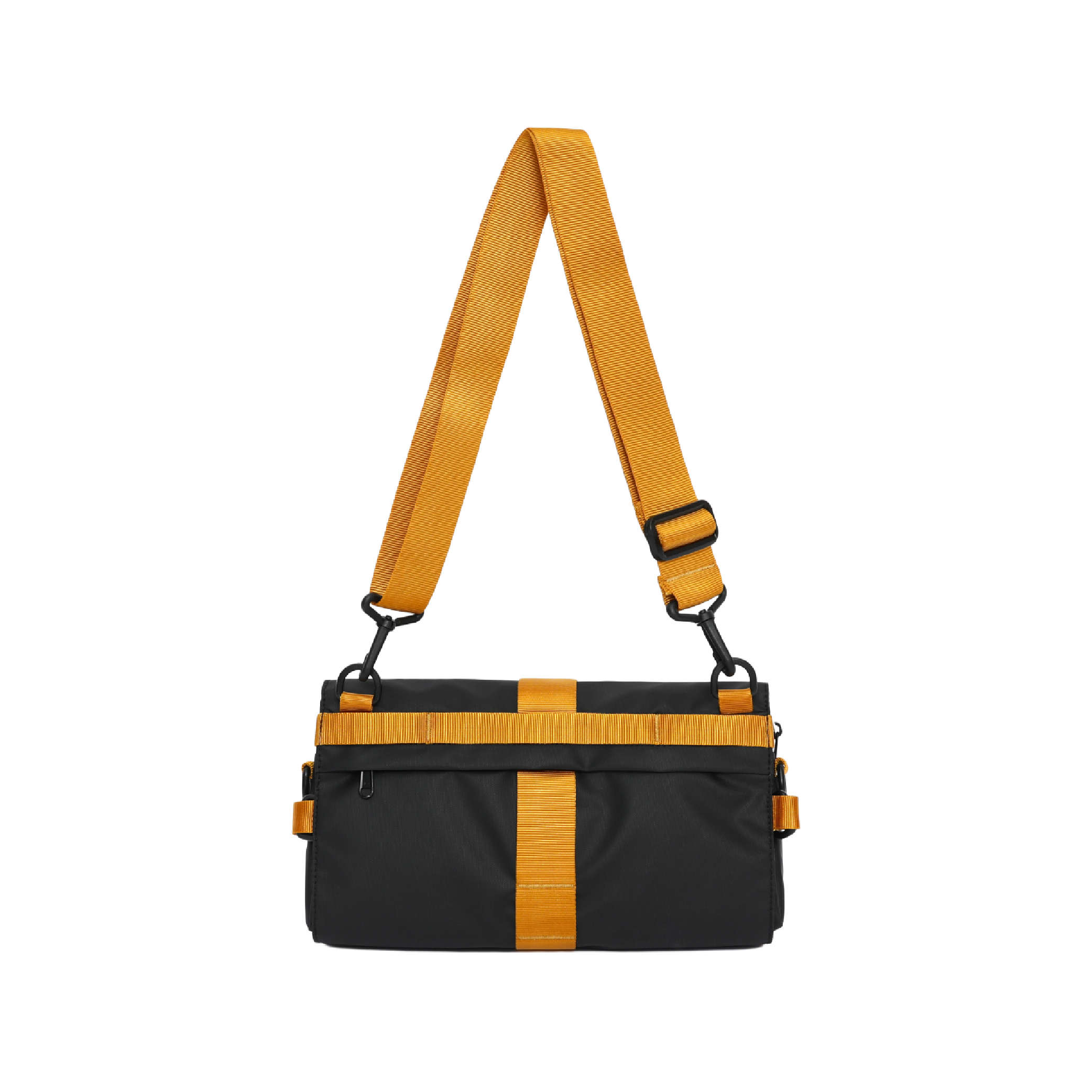 KIWEE Triangle Sling crossbody-veske svart 3 liter