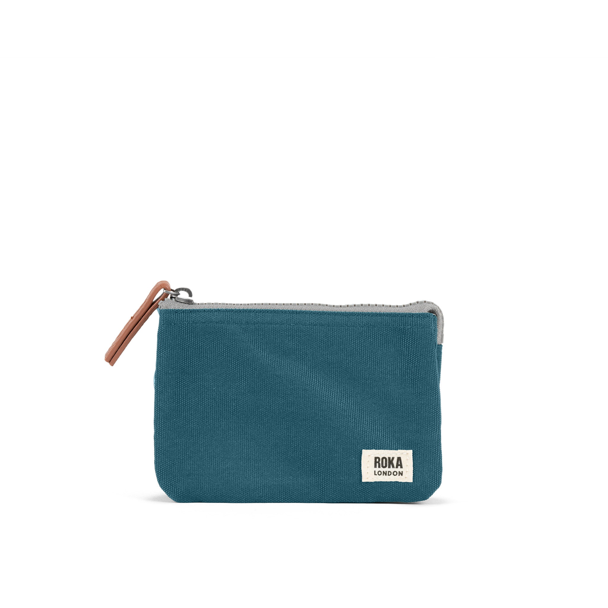 Roka London Carnaby lommebok small teal 0,2 liter