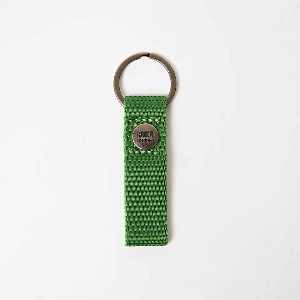 Roka London Portland nøkkelring Online Lime one size taslon