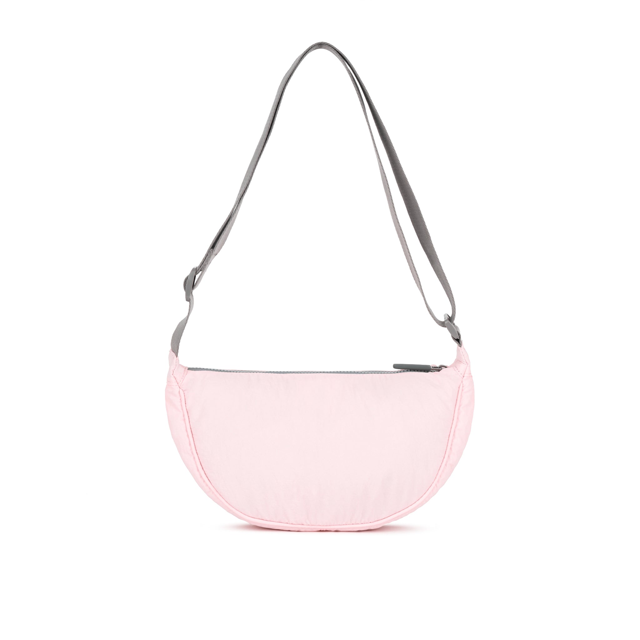 Roka London Farringdon halvmåneveske 4,2L Seashell puffy