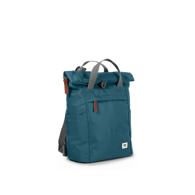 Roka London Finchley Teal ryggsekk Medium vanntett