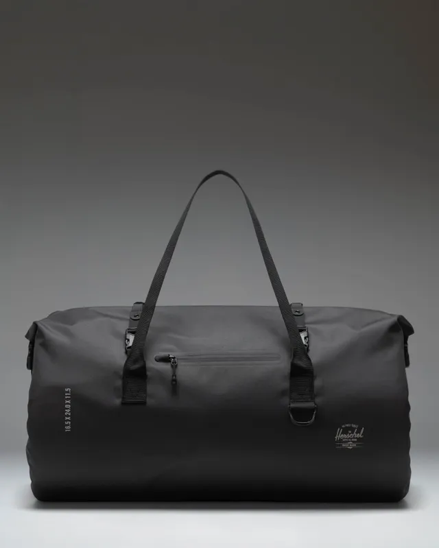 Herschel Dry Bag Duffle 55L vanntett bag svart 55 liter