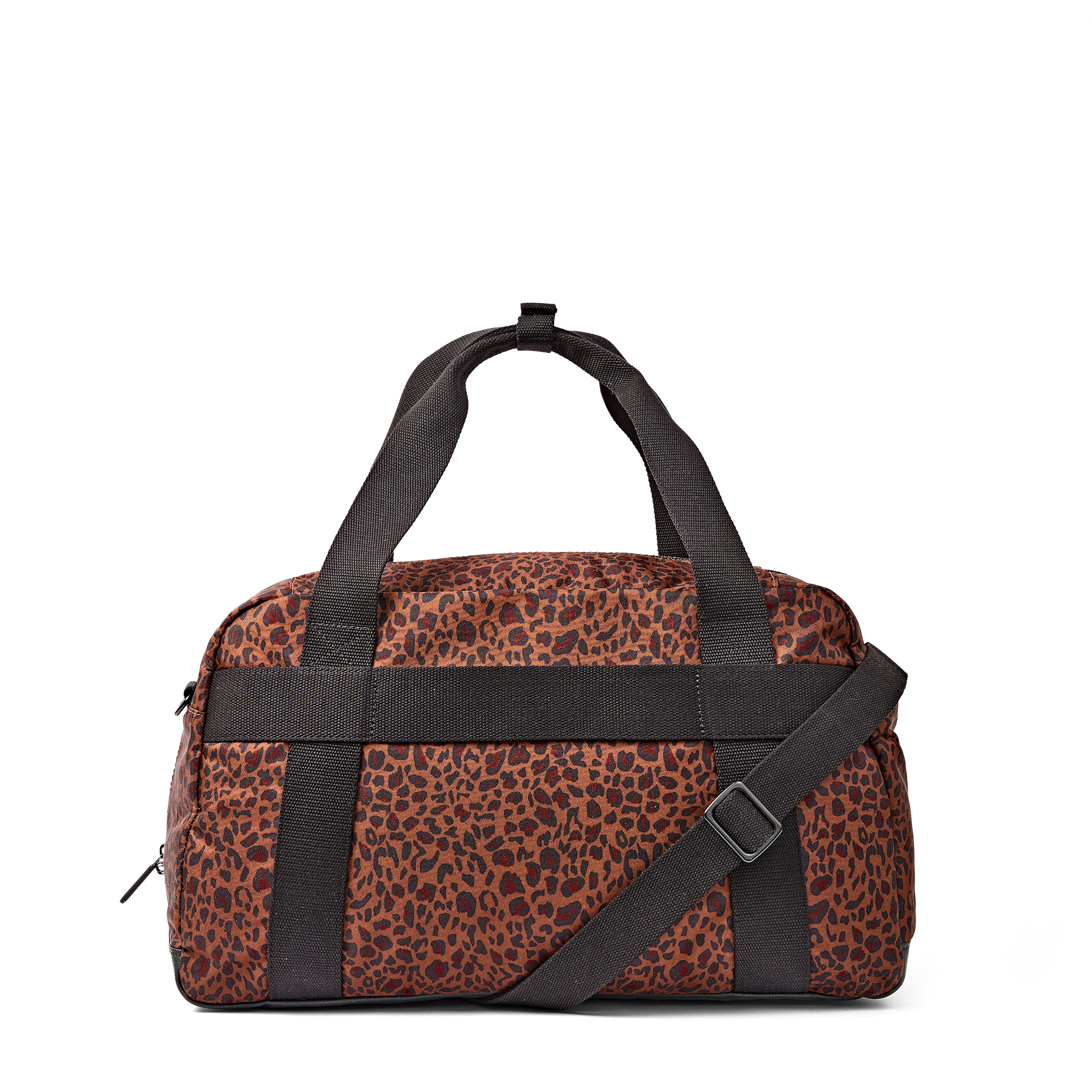 Roka London Gatwick Medium duffel corn mini leopard kabin