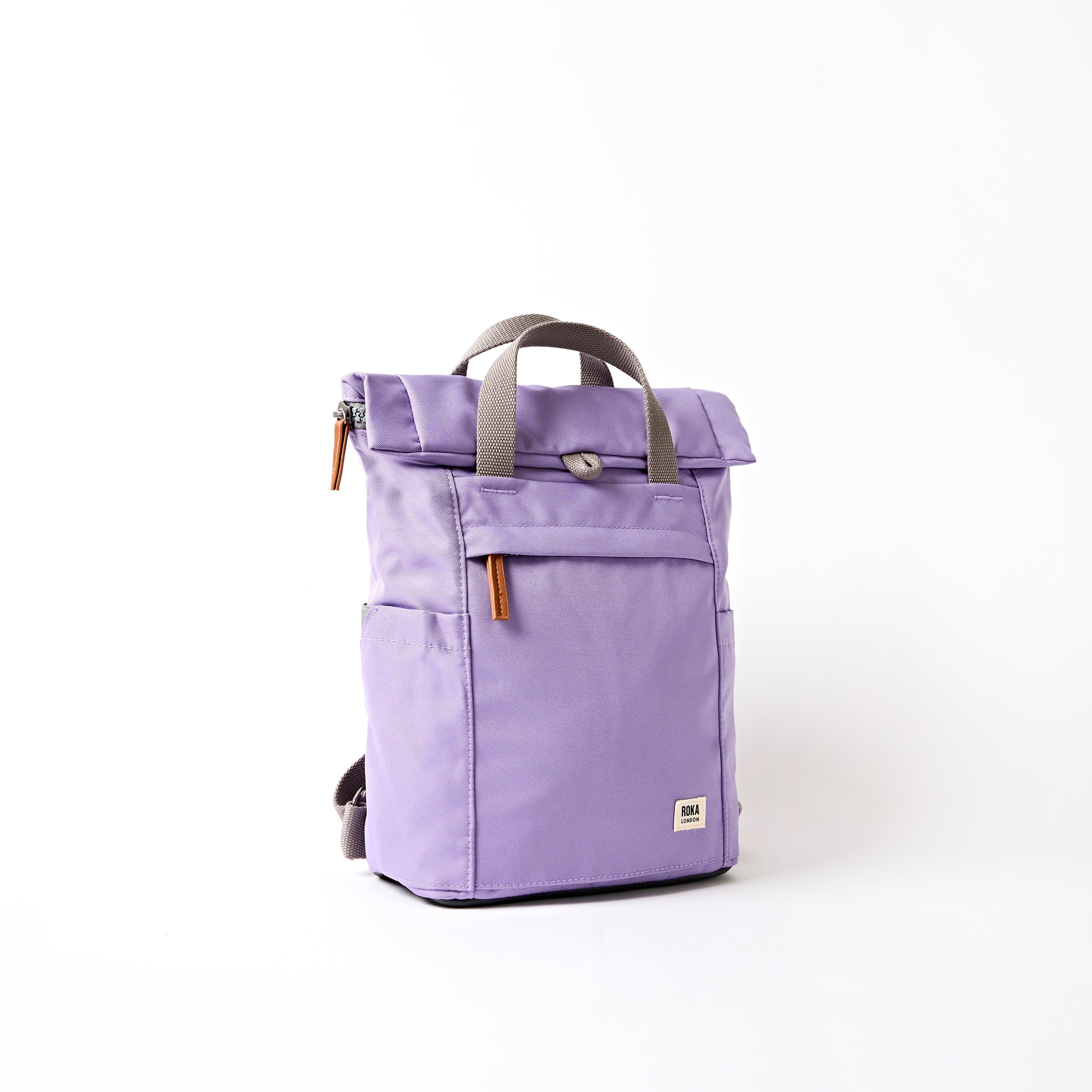 Roka London Finchley ryggsekk Small thistle bloom rulletopp