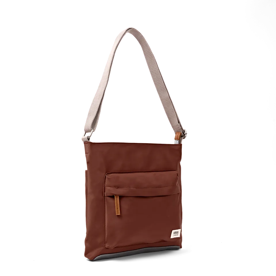 Roka London Kennington Crossbody Bag veske Rocky Road Medium 2,7L