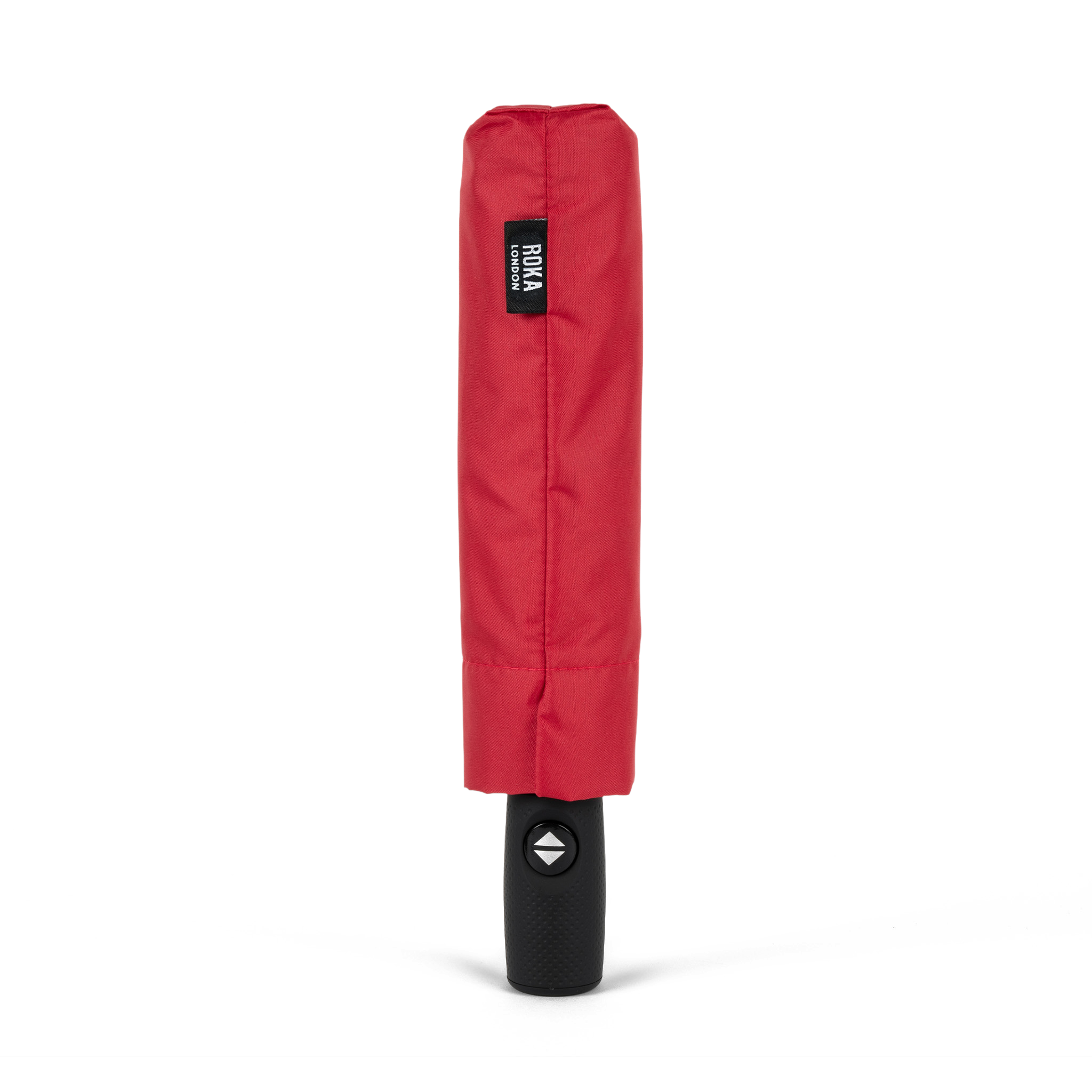 Roka London Waterloo paraply medium rød vanntett