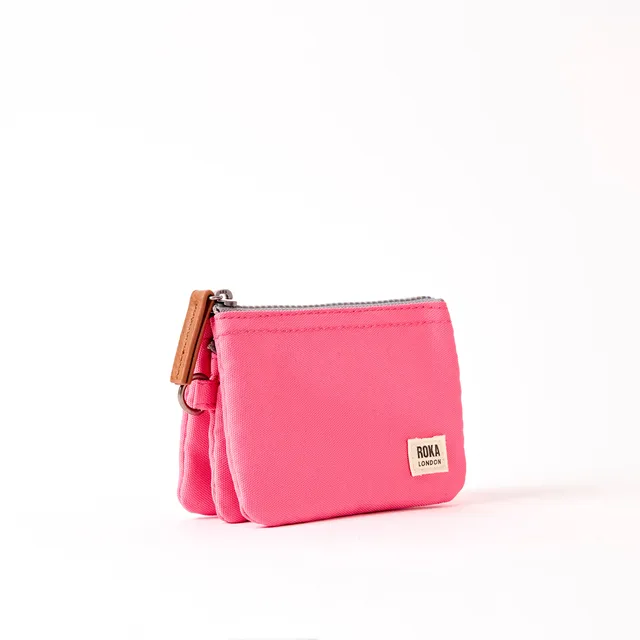 Roka London Carnaby lommebok Pink Lemonade liten 0,2 liter