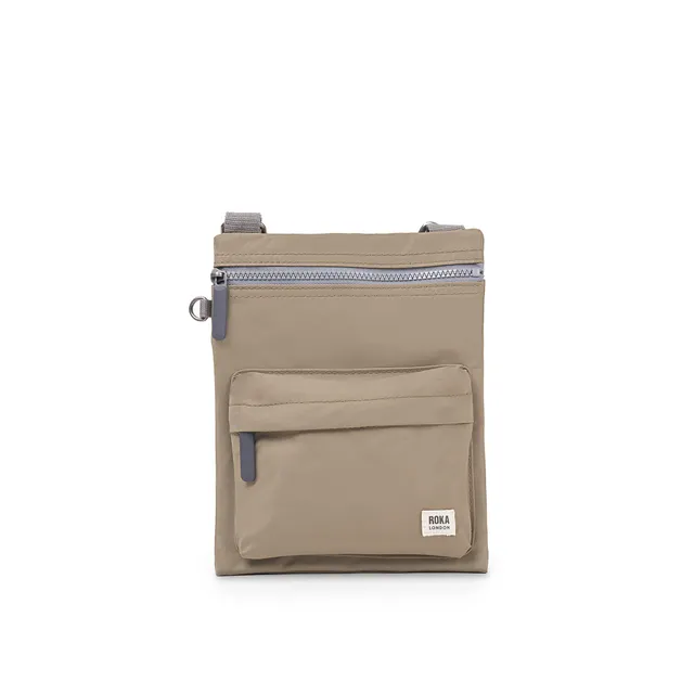 Roka London Chelsea B crossbodyveske taupe medium værbestandig