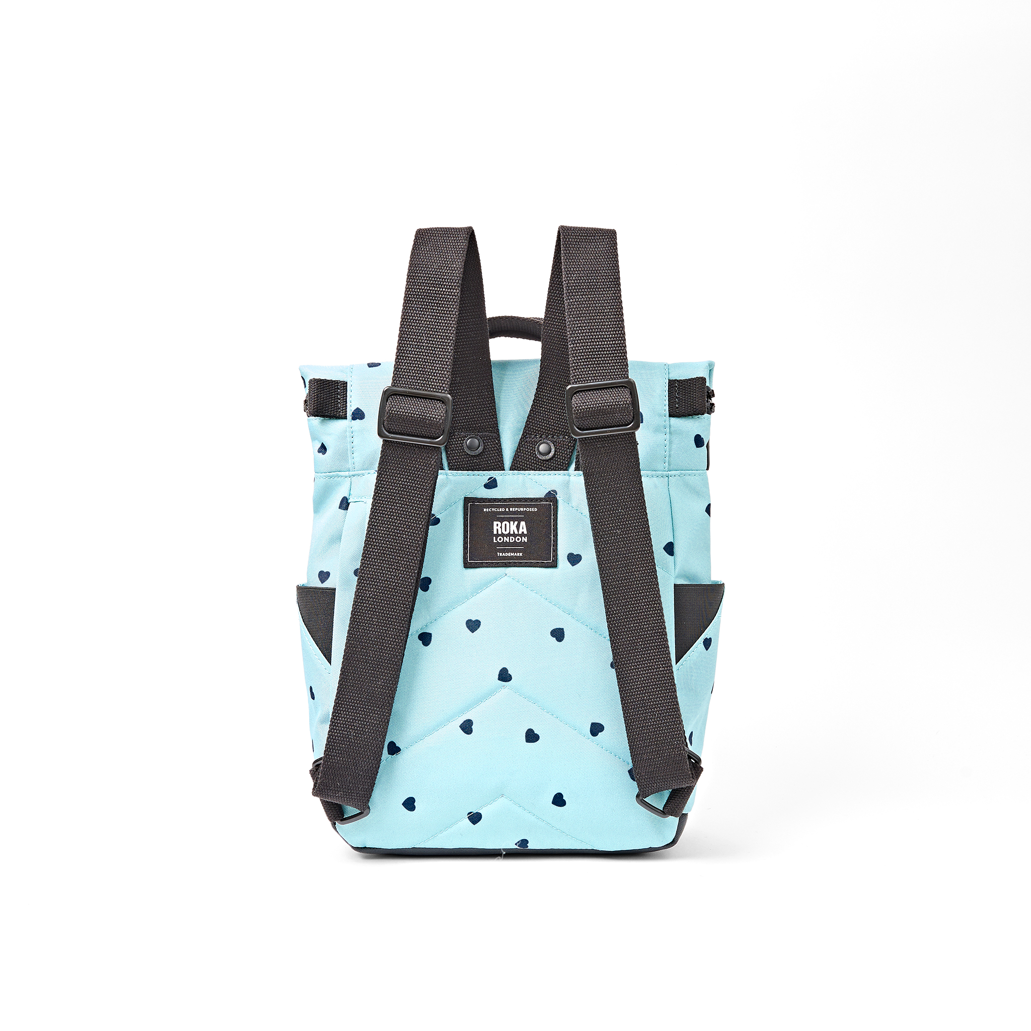 Roka London Canfield Heart ryggsekk Small 9,8L hjertemønster